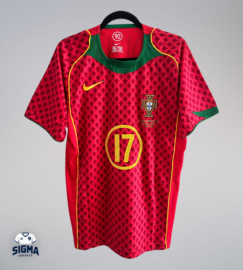 C.RONALDO #17, Portugal Local 2004 (Envío Express)