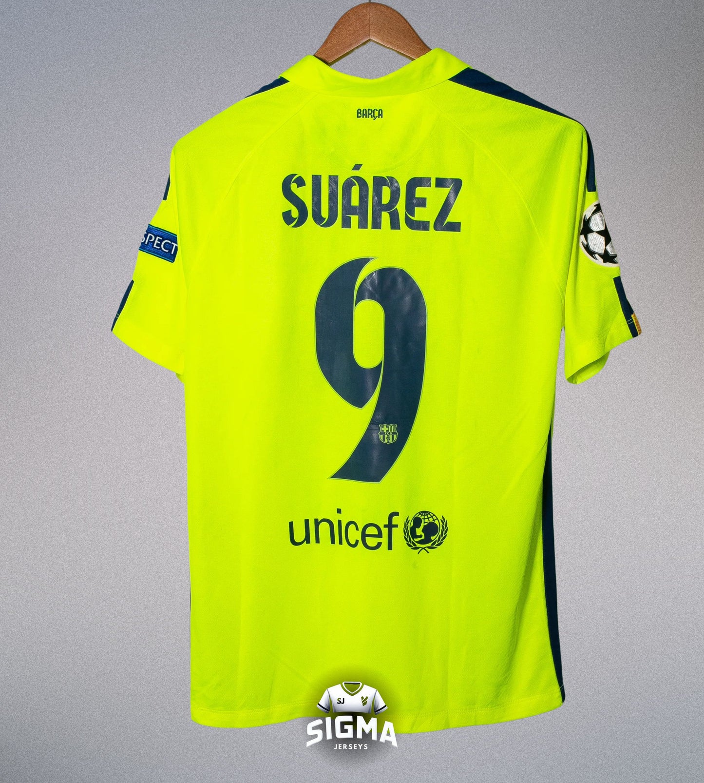 SUÃREZ #9, Barcelona Tercera 2014/15