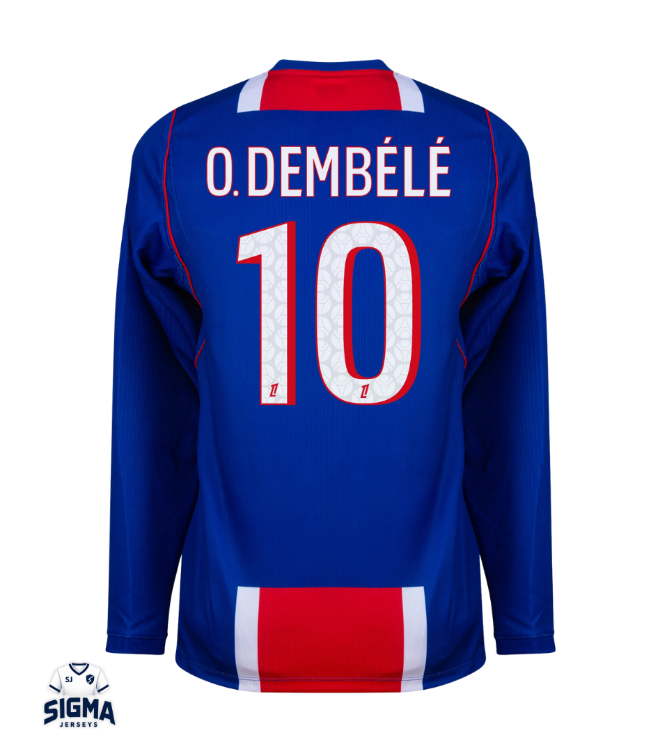 O. DEMBÉLÉ #10, Paris S.G. Local 26/27 Manga Larga