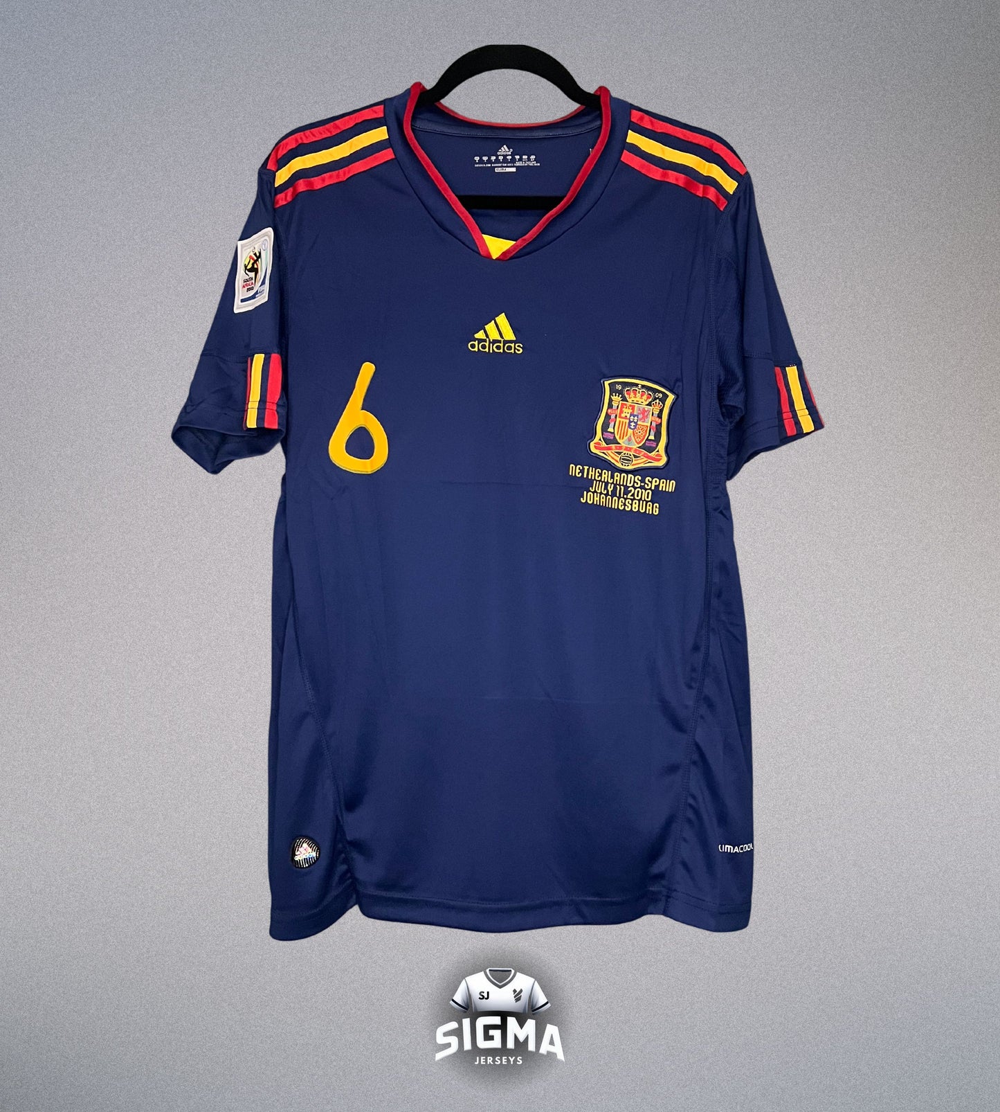 A. INIESTA #6, España Visitante 2010
