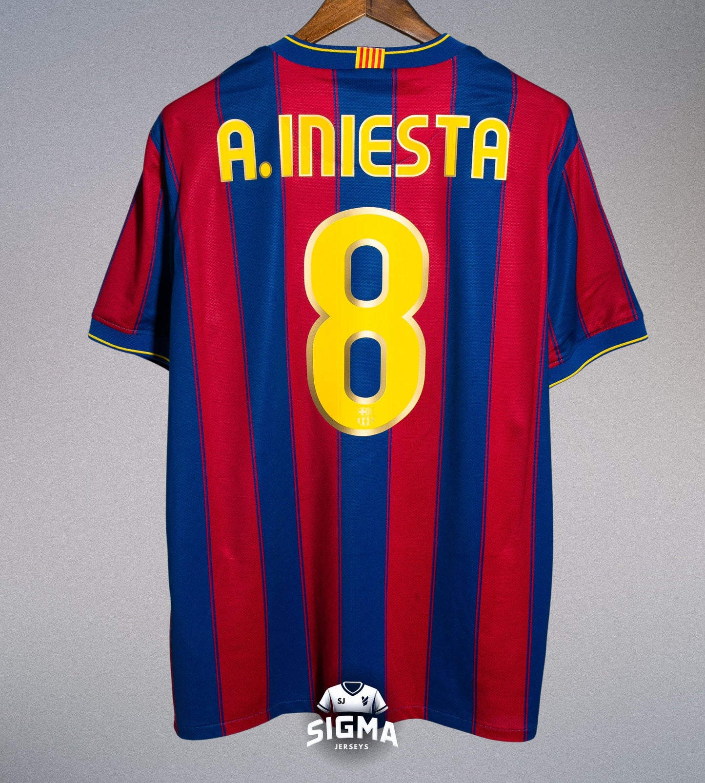 A.INIESTA #8, Barcelona Local 2009/10