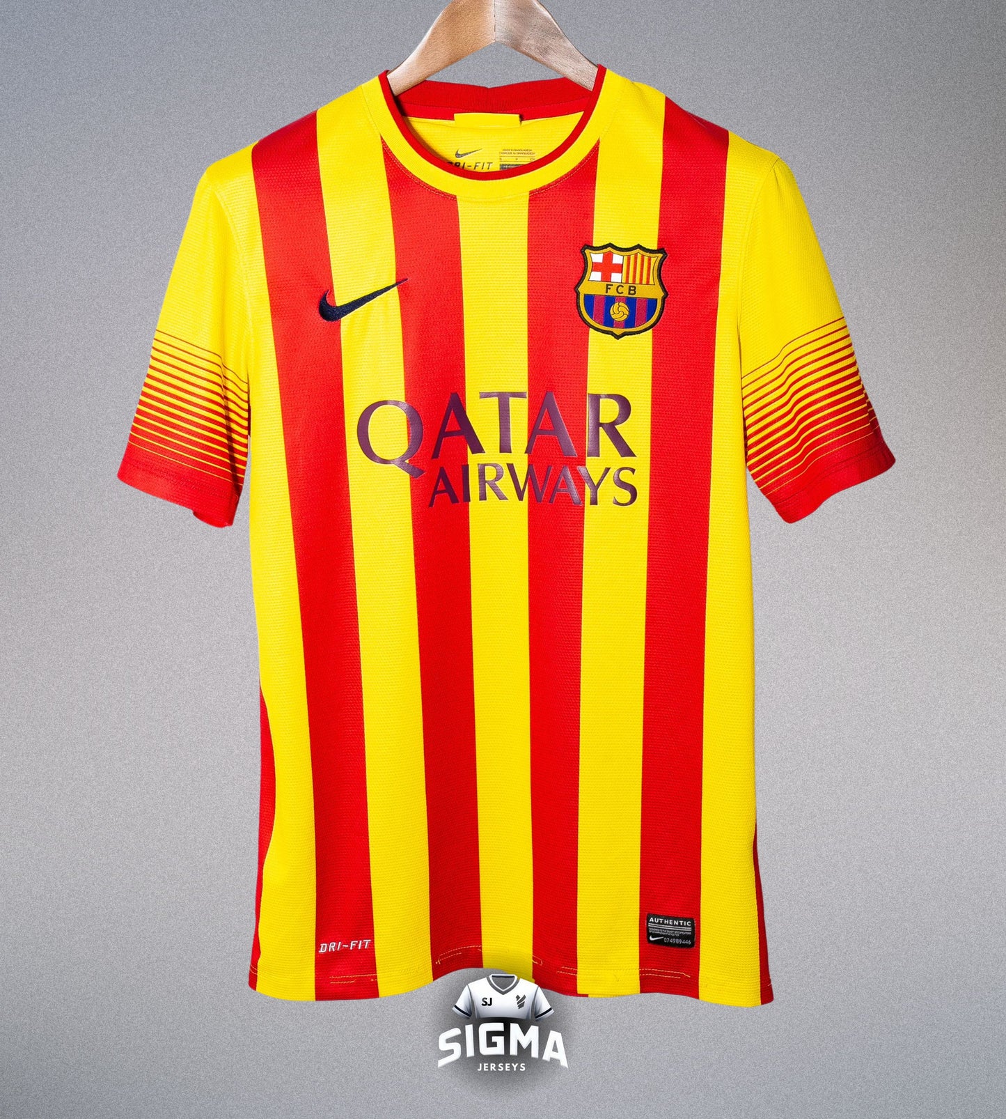 A.INIESTA #8, Barcelona Visitante 2013/14