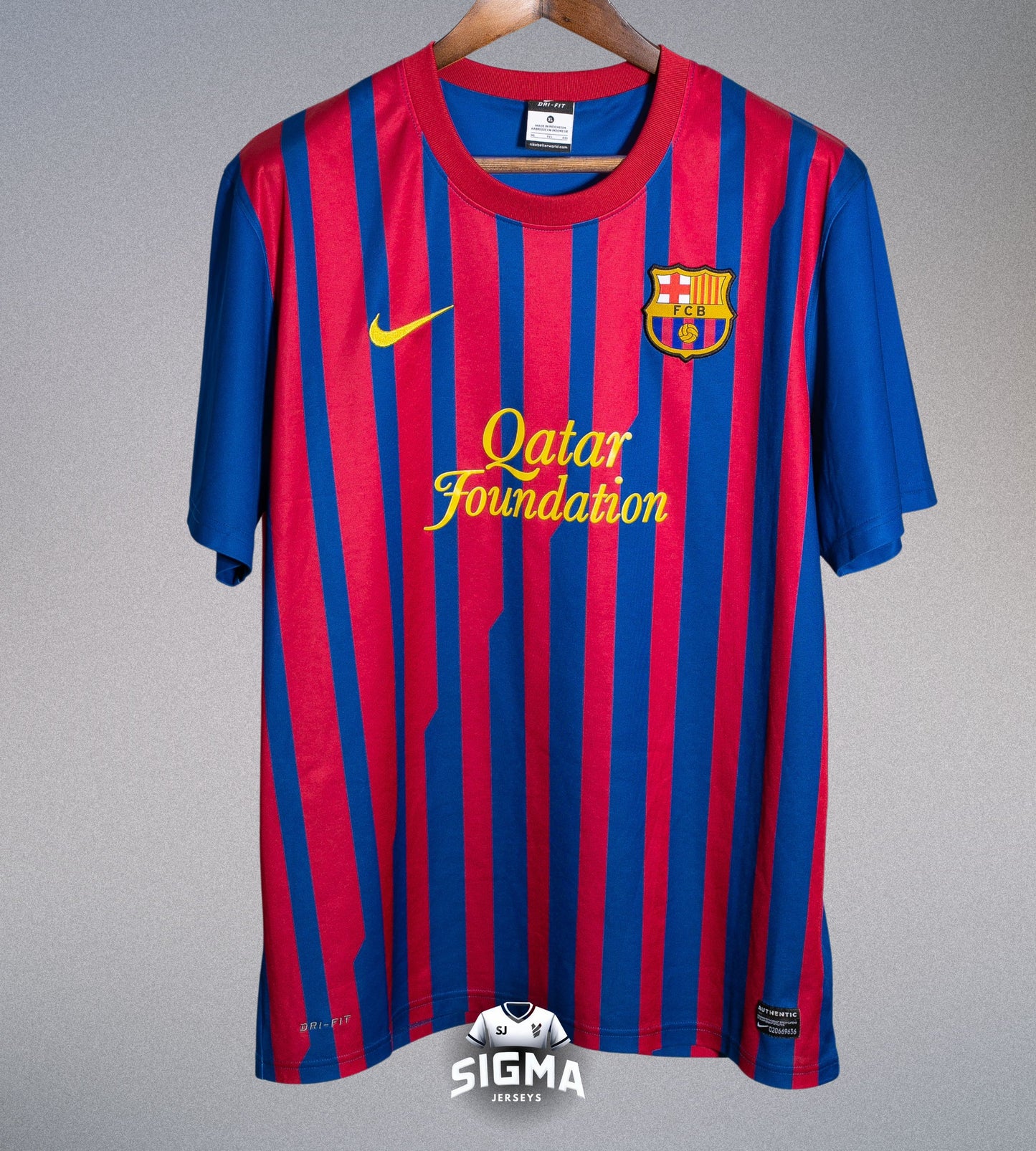 A.INIESTA #8, Barcelona Local 2011/12
