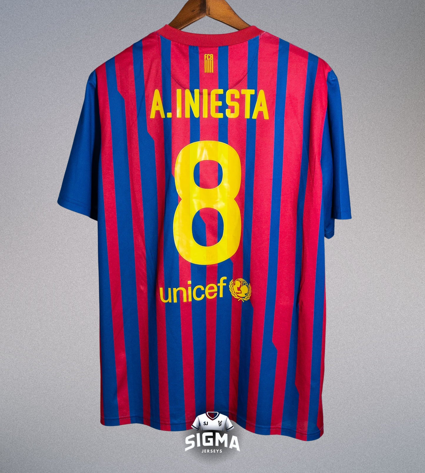 A.INIESTA #8, Barcelona Local 2011/12