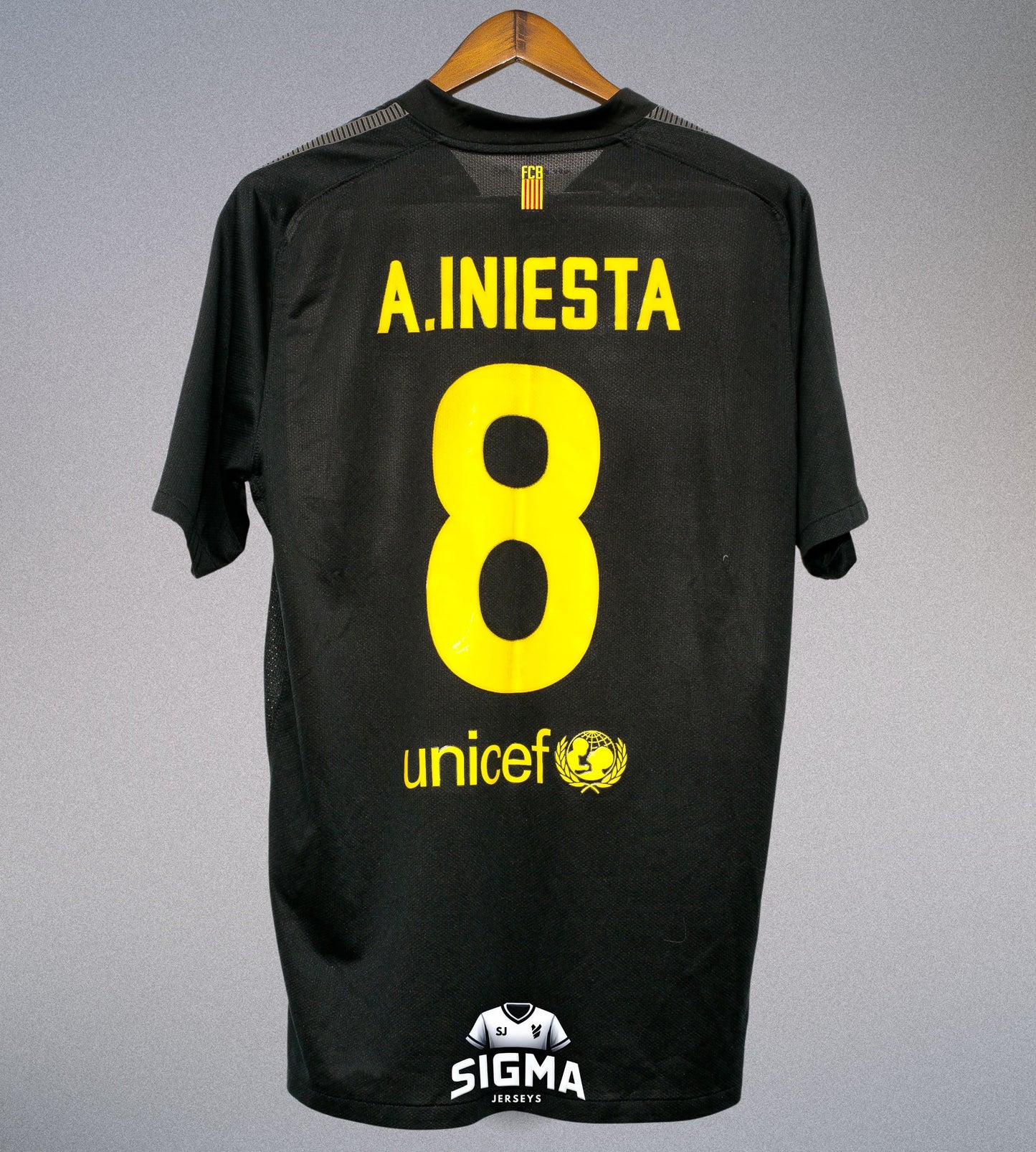 A.INIESTA #8, Barcelona Visitante 2011/12