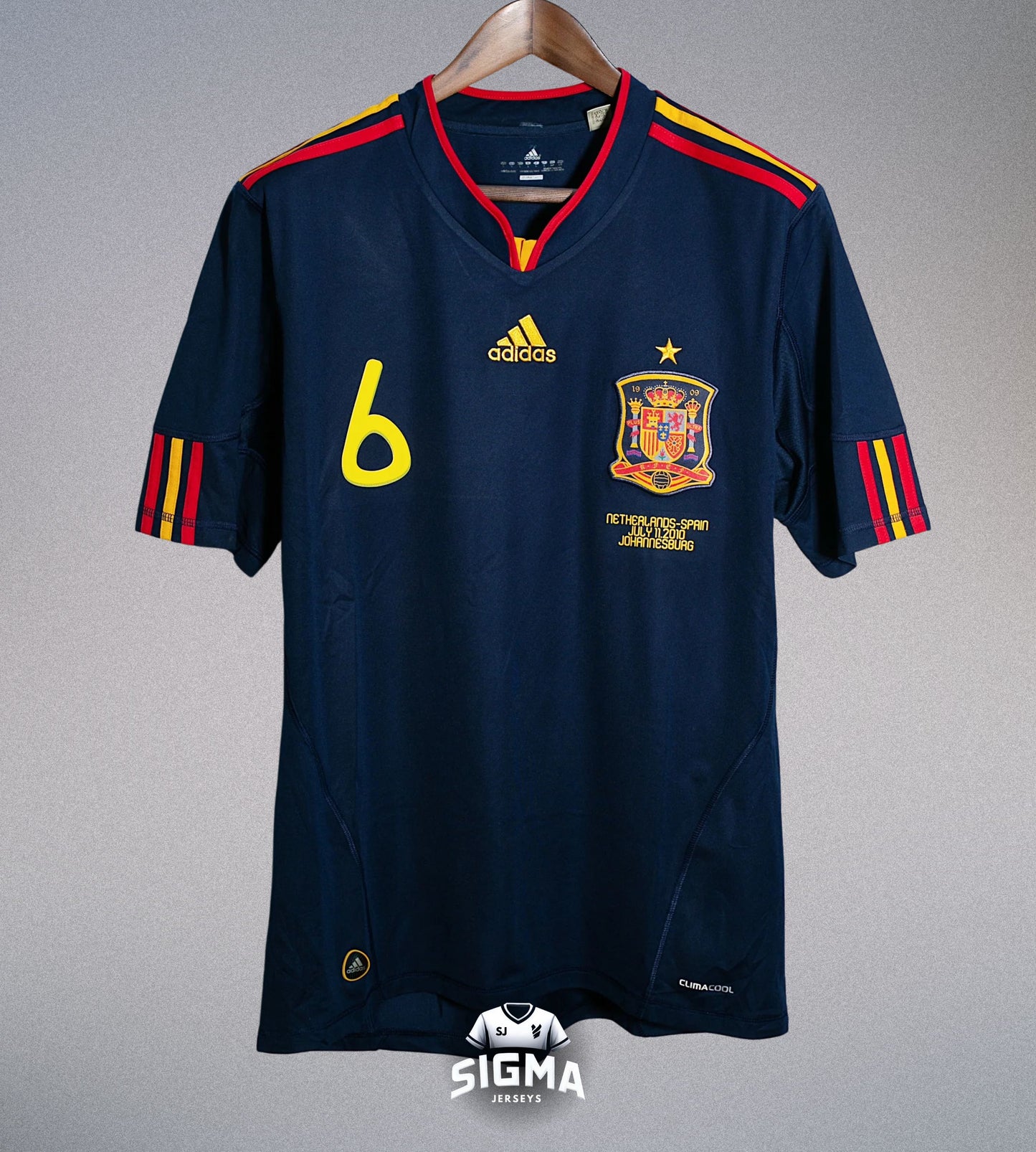A.INIESTA #6, España Visitante 2010