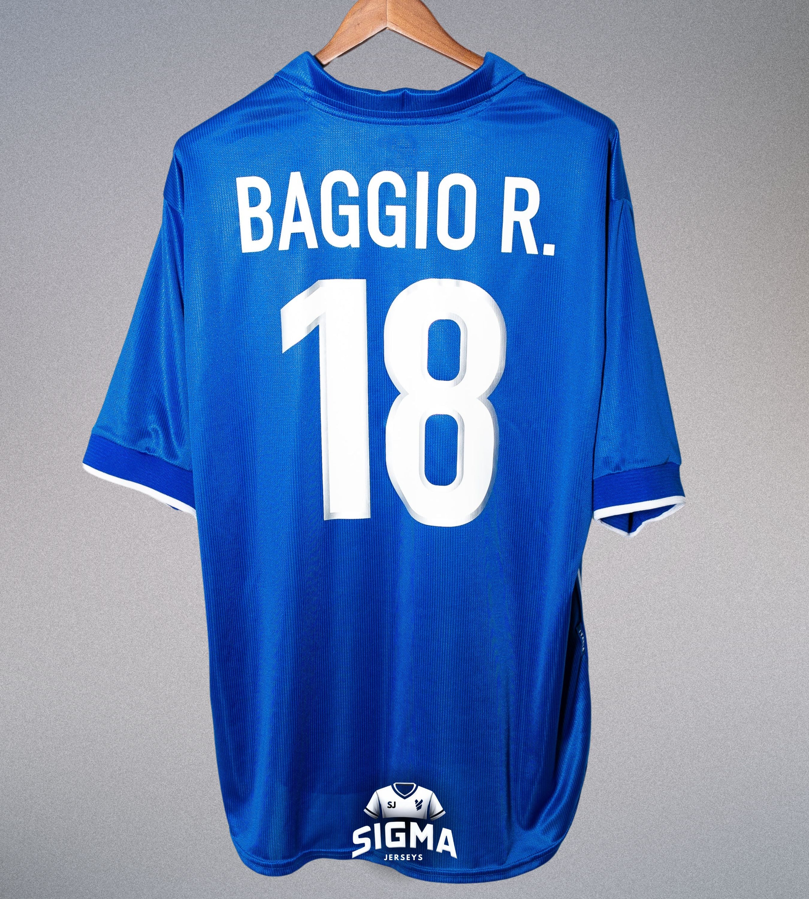 BOLOGNA 1997 1998 BAGGIO 10 HOME SHIRT LONG SLEEVE SERIE A (Excellent BOLOGNA 1997 1998 BAGGIO 10 HOME SHIRT LONG SLEEVE SERIE A (Excellent