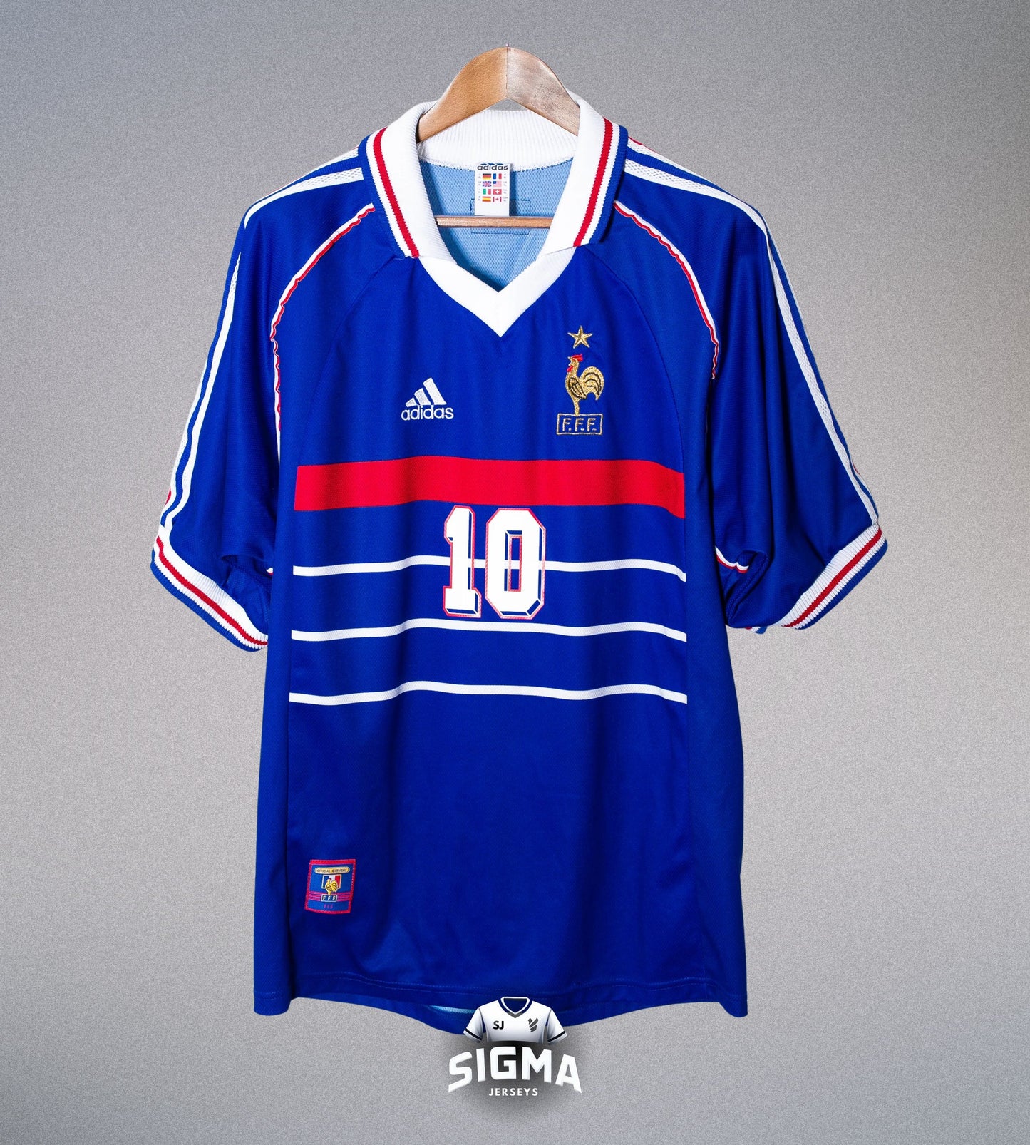 ZIDANE #10, Francia Local 1998