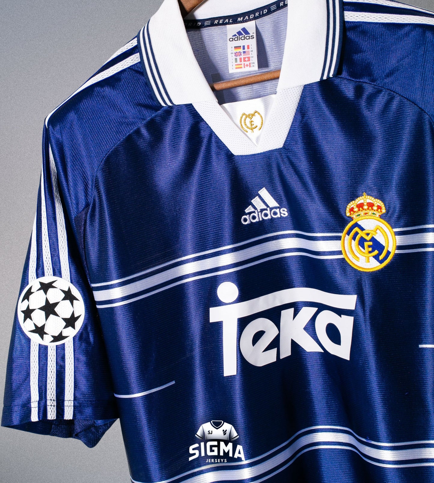 RAUL #7 Real Madrid Visitante 1998/99