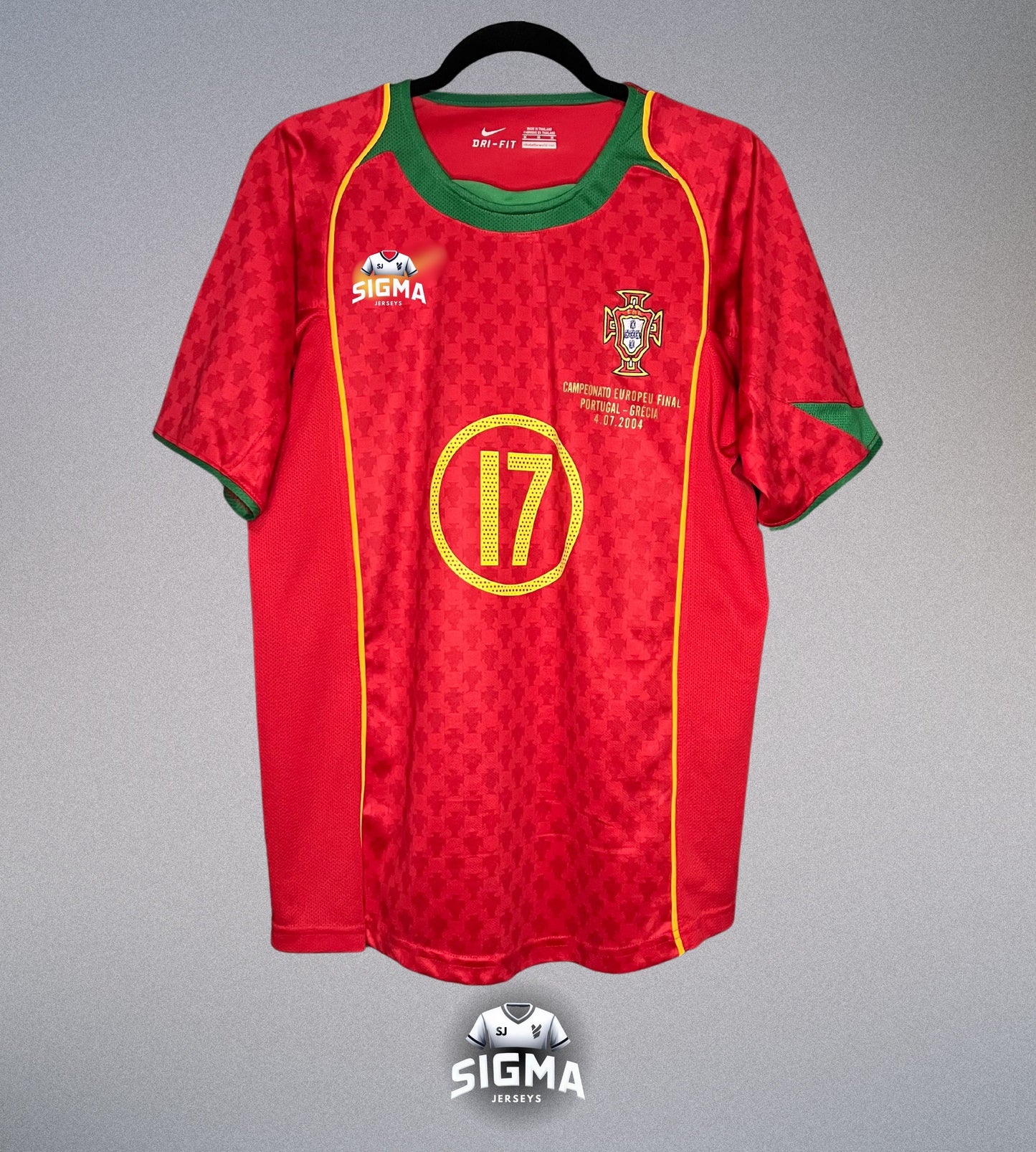 C.RONALDO #17, Portugal Local 2004