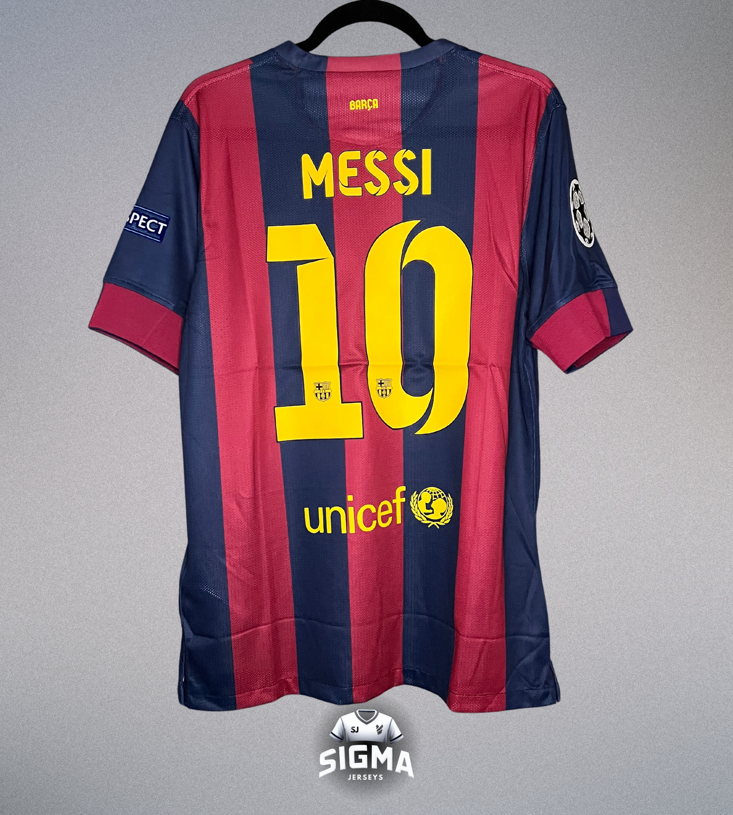 LIONEL MESSI 4 CHAMPIONS