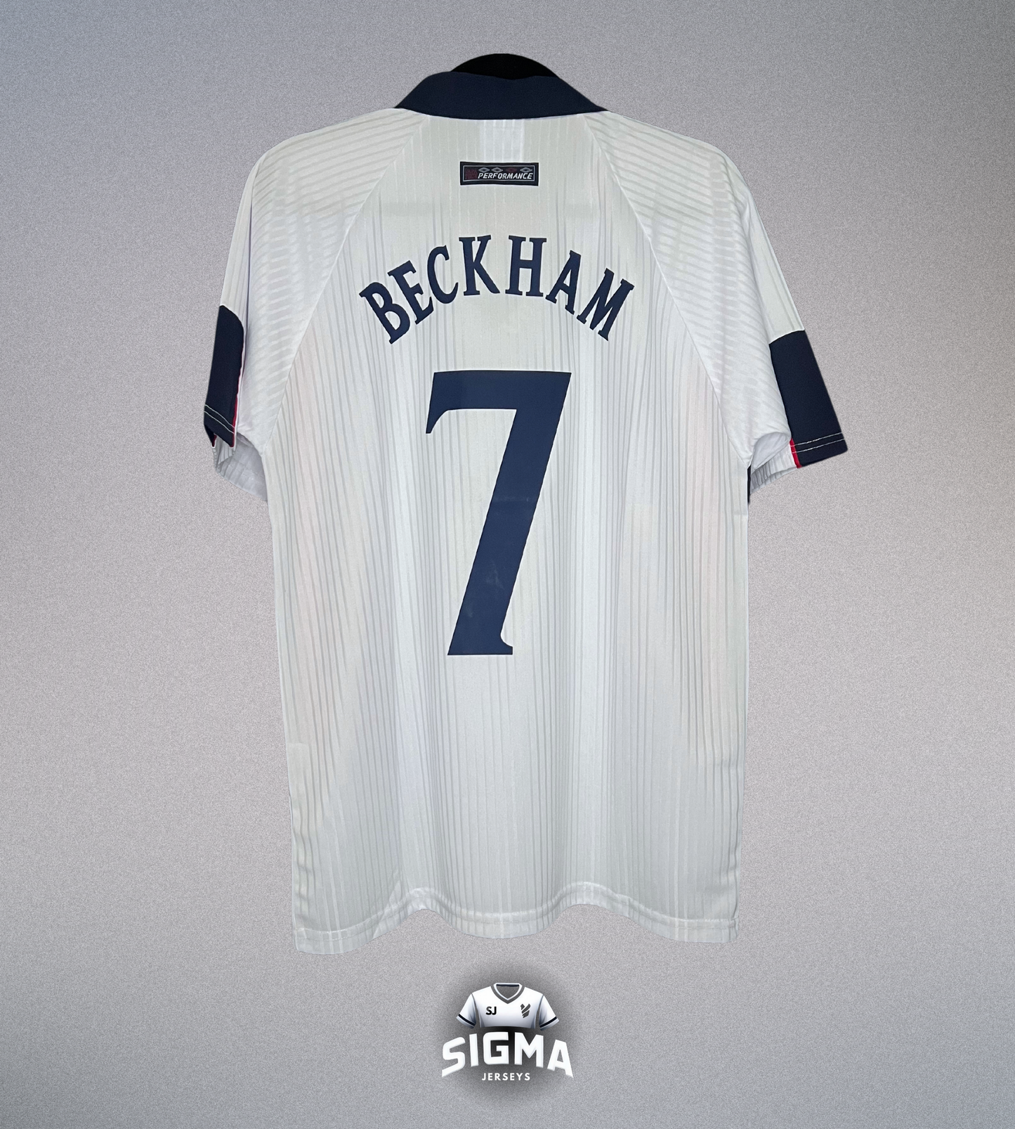 BECKHAM #7 Inglaterra Local 1998