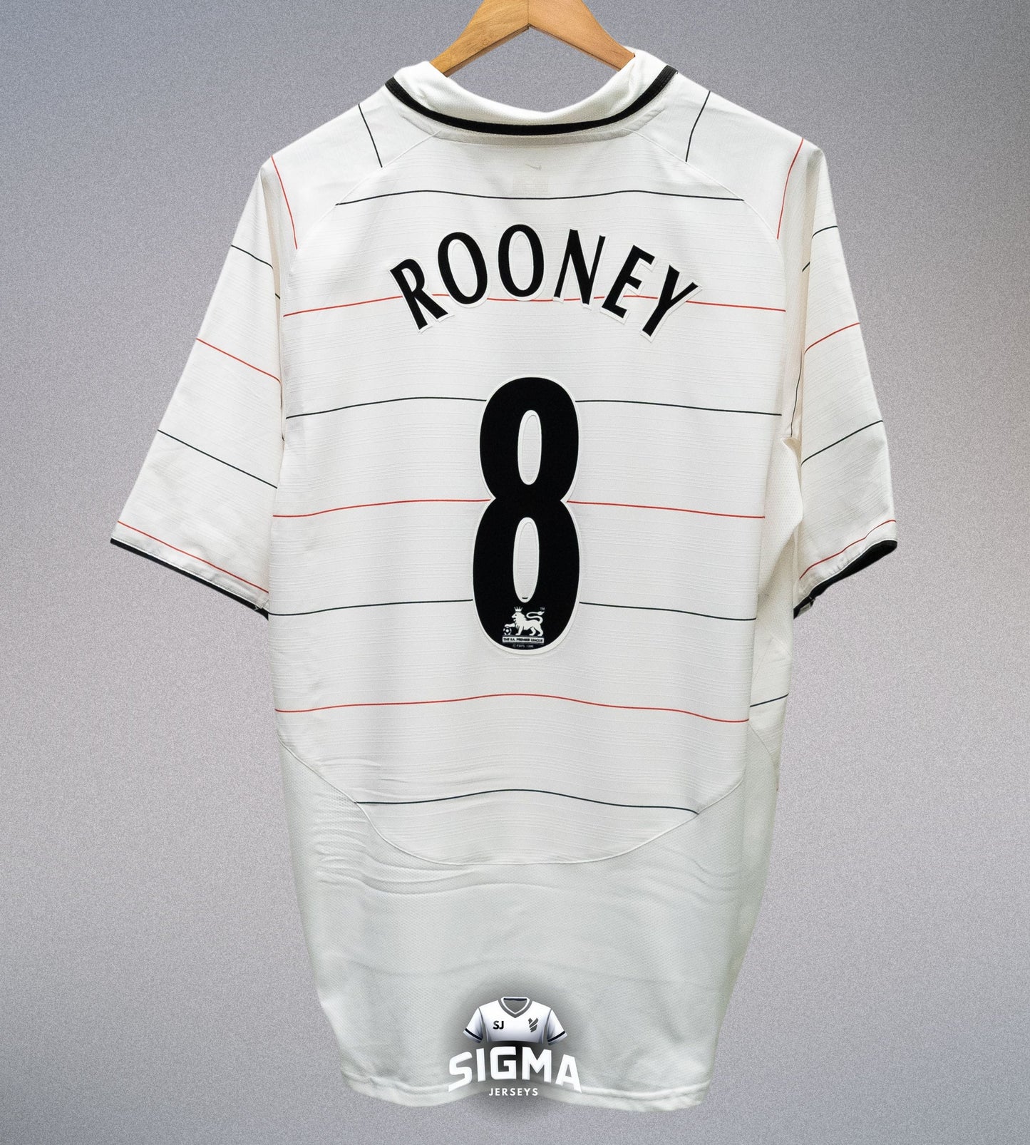 ROONEY #8, Manchester United Visitante 2003/05