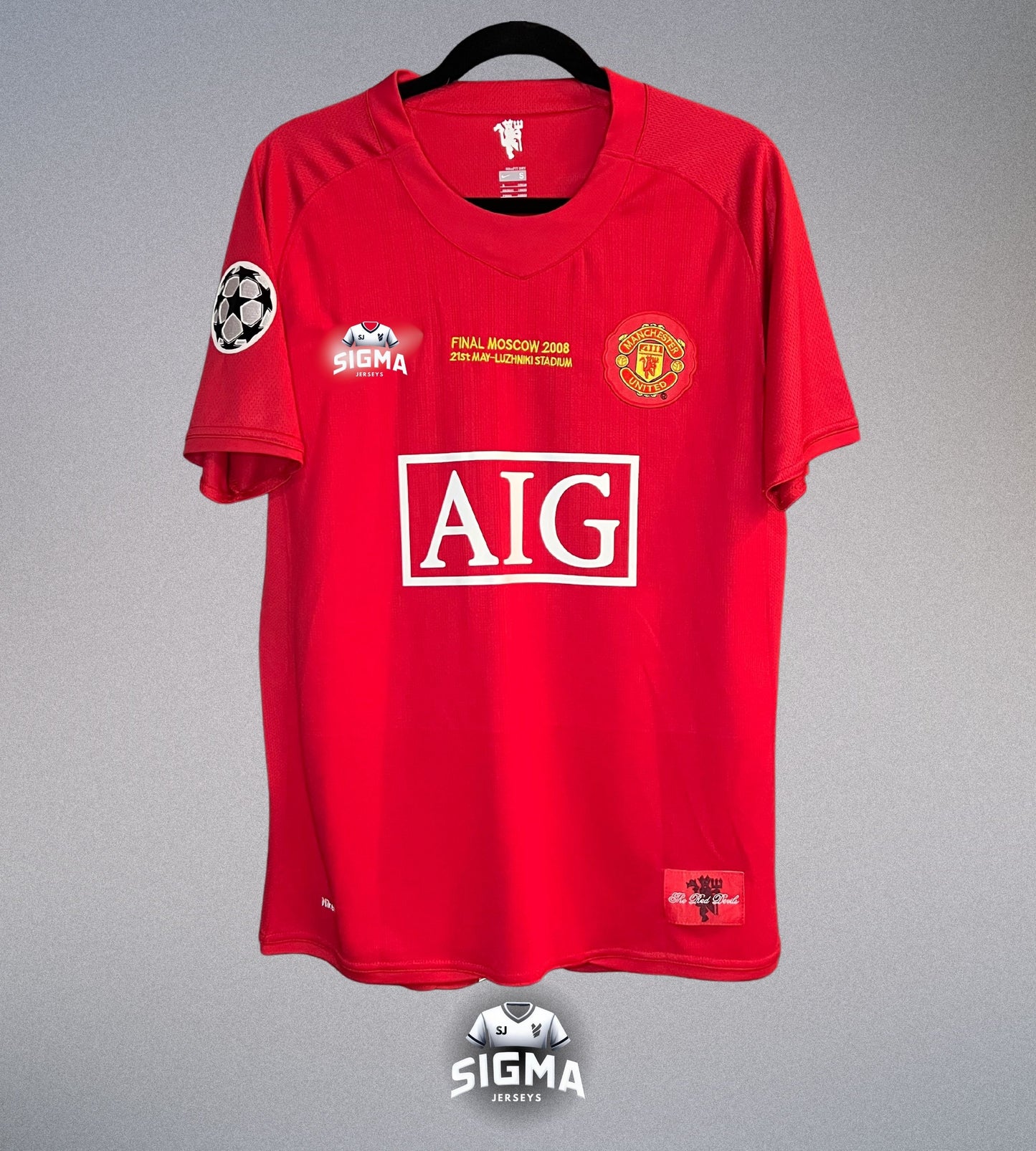 RONALDO #7, Manchester United Final Moscow 2008
