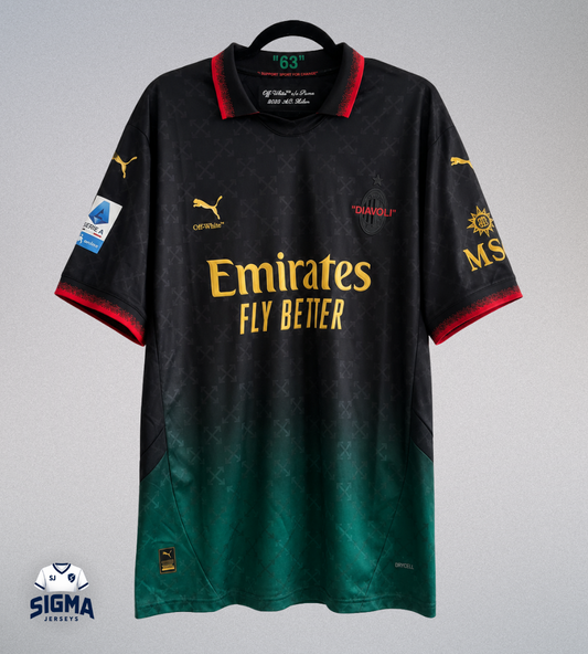 AC MILAN x OFF WHITE 2025 (Envío Express)