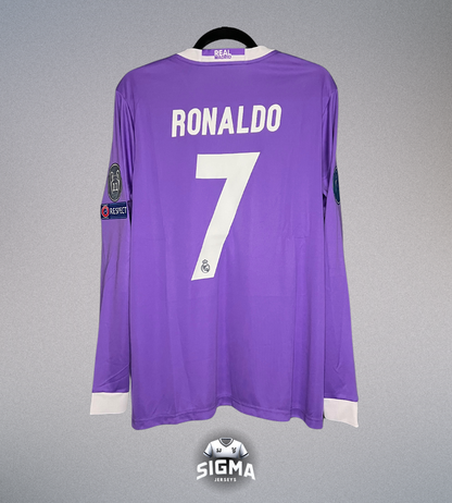 RONALDO #7, R. Madrid Visitante 2016/17