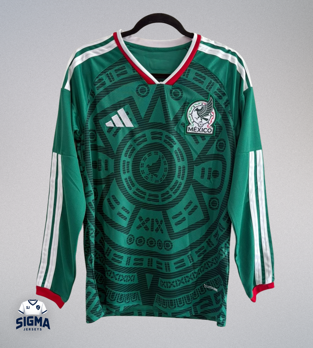 México Local 2026 Manga Larga (Envío Express)