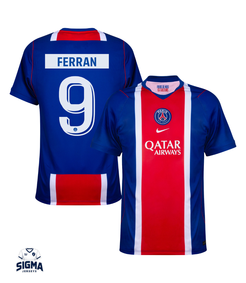 FERRAN #9, Paris S.G. Local 26/27 (Dorsal UCL)