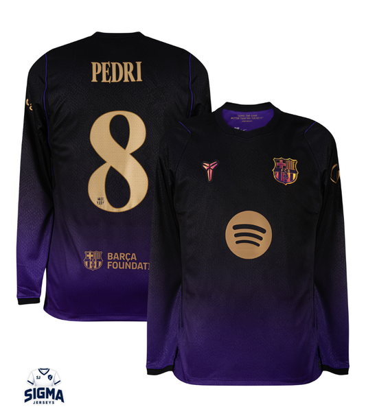 BARÇA Visitante 26/27 Manga Larga - PEDRI #8