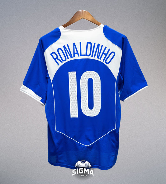 RONALDINHO #10, Brasil Visitante 2004