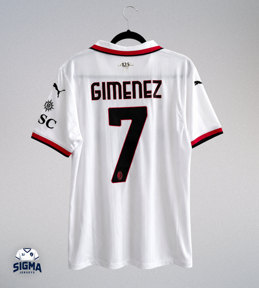 GIMENEZ #7, AC MILAN Visitante 24/25