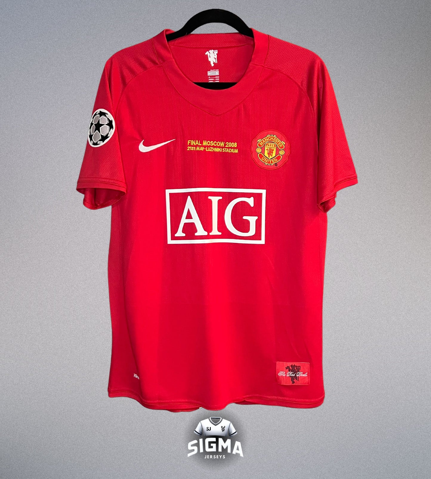 RONALDO #7, Manchester United Final Moscow 2008
