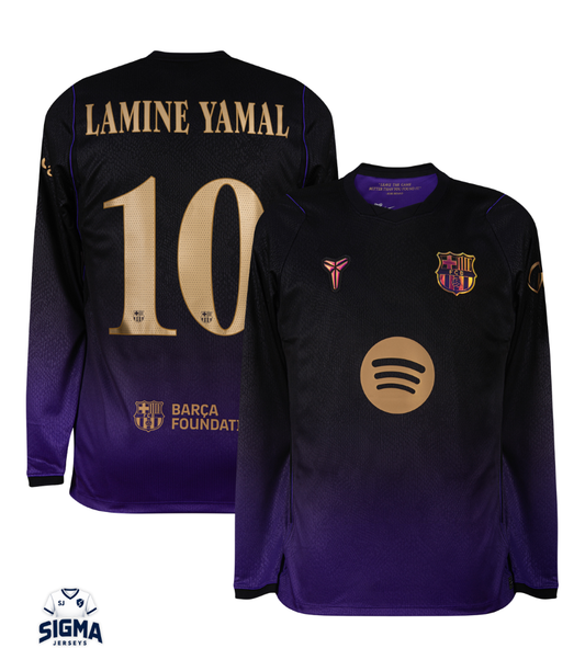BARÇA Visitante 26/27 Manga Larga - LAMINE YAMAL #10