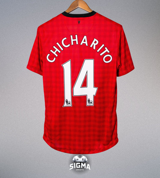 CHICHARITO #14, Manchester Local Visitante 2012/13