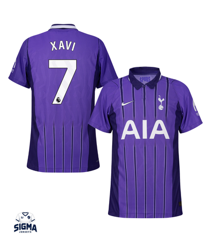 XAVI #7, Tottenham Tercera 26/27 (Dorsal Premier)