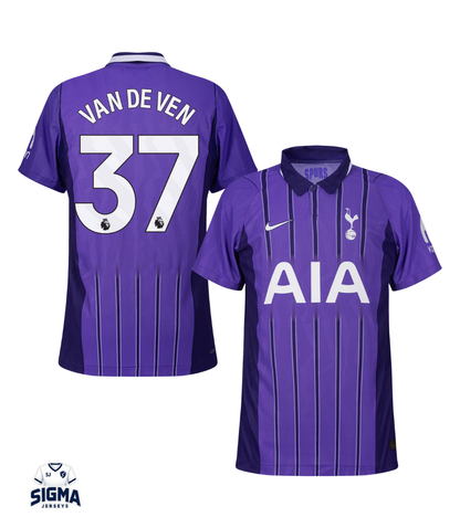 VAN DE VEN #37, Tottenham Tercera 26/27 (Dorsal Premier)