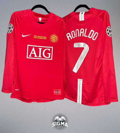RONALDO #7, Manchester United Final Moscow 2008