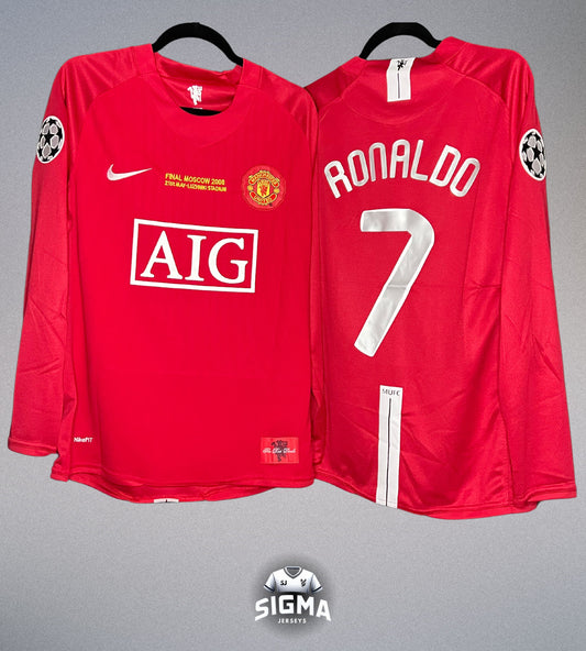 RONALDO #7, Manchester United Final Moscow 2008
