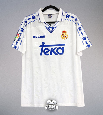 HUGO SANCHEZ #9, Real Madrid Local 1996/97