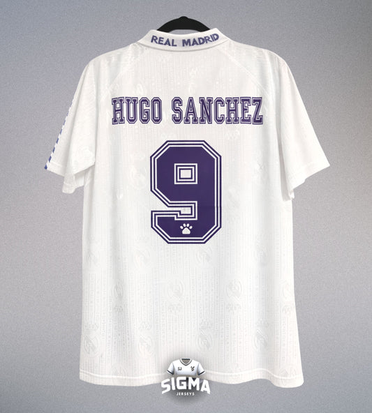 HUGO SANCHEZ #9, Real Madrid Local 1996/97