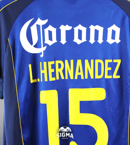 L.HERNANDEZ #15, América Visitante 2001