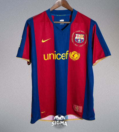 RONALDINHO #10, Barca Local 2007/08