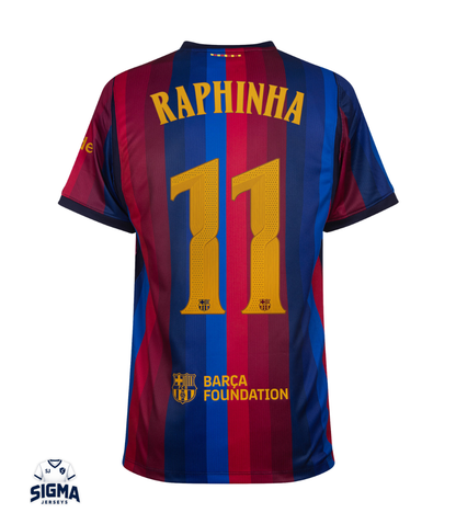 RAPHINHA #11, Barcelona Local 26/27 (Dorsal UCL)