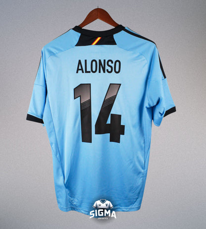 ALONSO #14, España Visitante 2012
