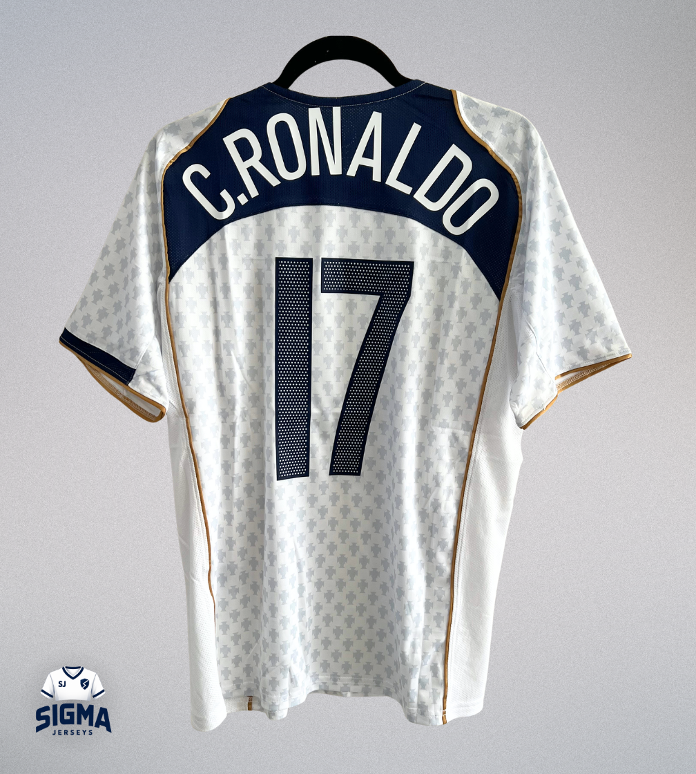 C.RONALDO #17, Portugal Visitante 2004 (Envío Express)