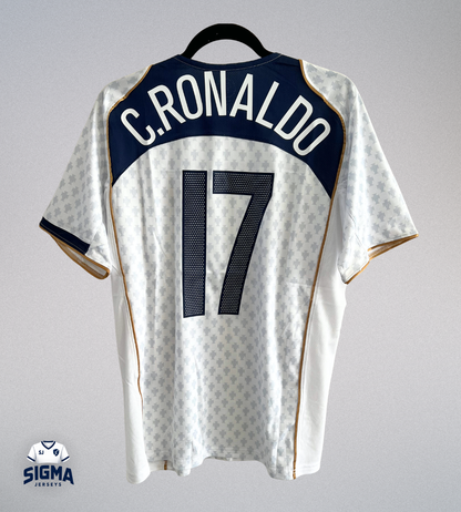 C.RONALDO #17, Portugal Visitante 2004 (Envío Express)