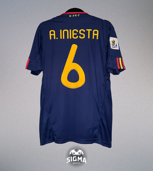 A. INIESTA #6, España Visitante 2010
