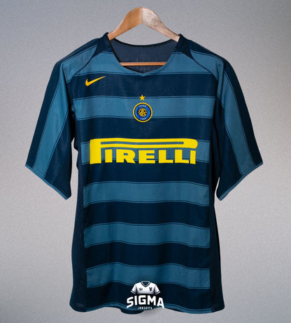 J. ZANETTI  #4, Inter Milan Visitante 2004/05
