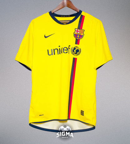 XAVI #6, Barcelona Visitante 2008/09