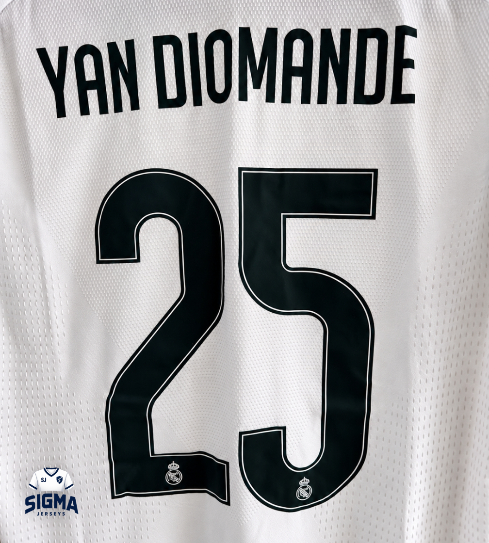 YAN DIOMANDE #25, Real Madrid Local 26/27 (Envío Express)