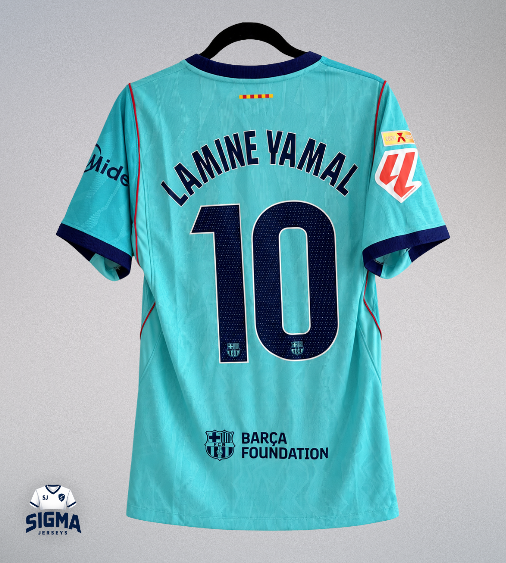 LAMINE YAMAL #10, Barcelona Tercera 26/27 (Envío Express)
