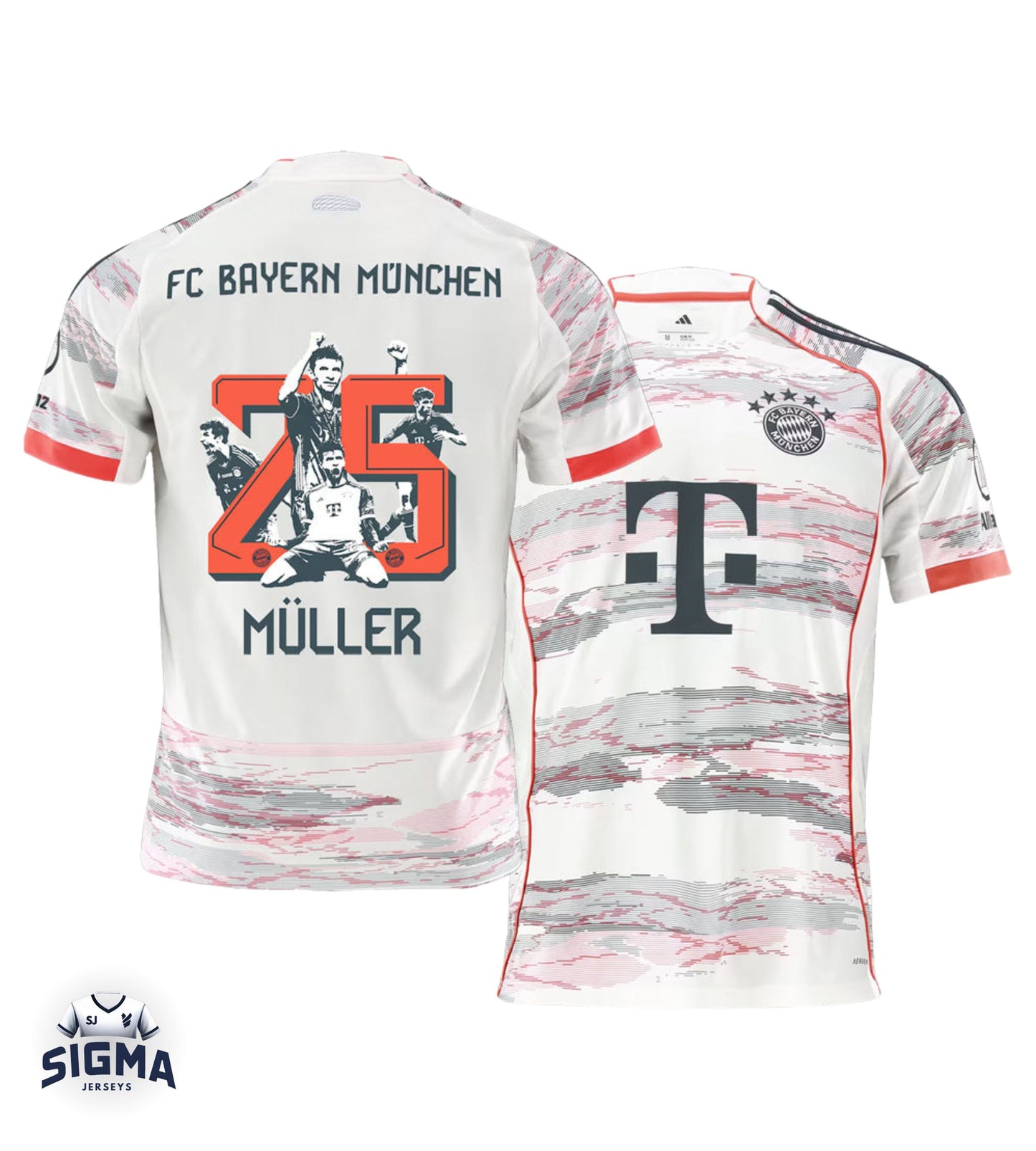 MÃœLLER #25, Bayern Munich Visitante 2025/26