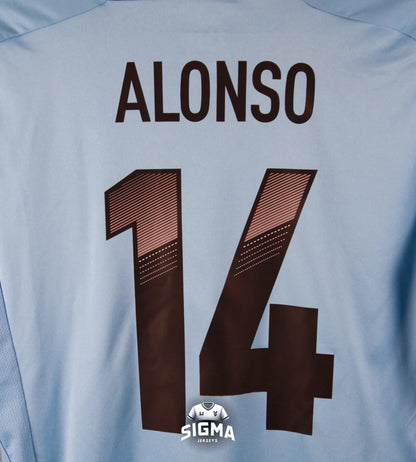 ALONSO #14, España Visitante 2012