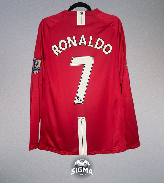 RONALDO #7, Manchester United Local 2007/08