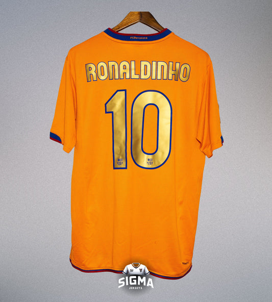 RONALDINHO #10, Barcelona Visitante 2006/07