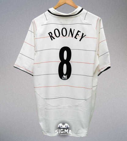 ROONEY #8, Manchester United Visitante 2003/05